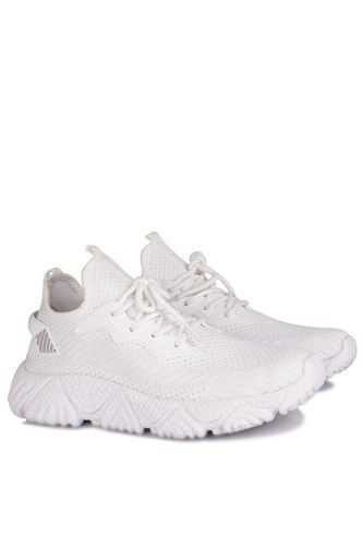 Fitbas - Fitbas 440178 468 Kadın Beyaz Büyük Numara Spor ayakkabı (1)
