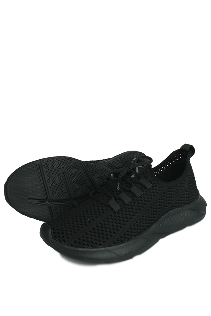 Fitbas 440203 009 Kadın Siyah Büyük Numara Spor ayakkabı