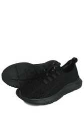Fitbas 440203 009 Kadın Siyah Büyük Numara Spor ayakkabı - Thumbnail