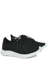 Fitbas 440203 010 Kadın Siyah Beyaz Büyük Numara Spor ayakkabı - Thumbnail
