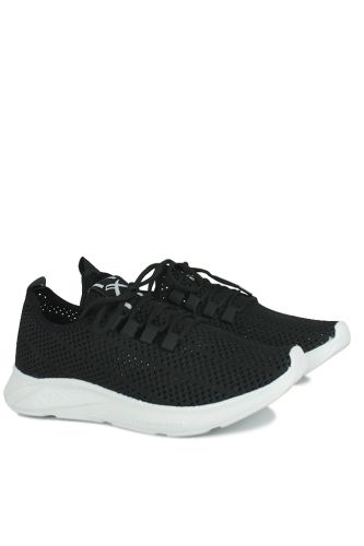Fitbas - Fitbas 440203 010 Kadın Siyah Beyaz Büyük Numara Spor ayakkabı (1)