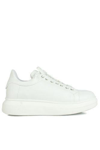 Fitbas 440211 468 Kadın Beyaz Büyük Numara Spor ayakkabı - Fitbas