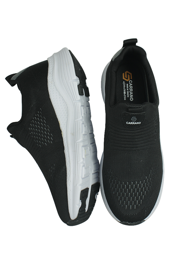 Fitbas 440214 013 Kadın Siyah Beyaz Büyük Numara Spor ayakkabı