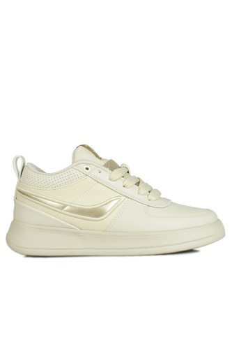 Fitbas 440241 319 Kadın Bej Büyük Numara Kadın Spor Ayakkabı - Fitbas