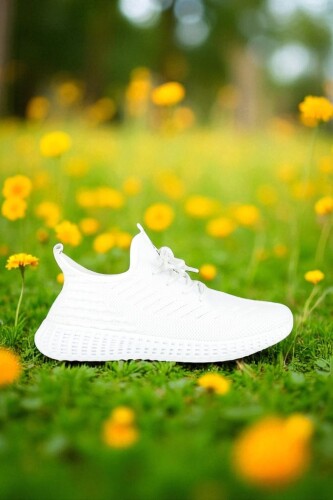 Fitbas 440249 468 Kadın Beyaz Büyük Numara Spor ayakkabı - Fitbas (1)