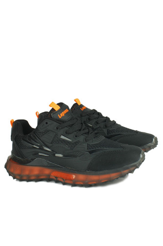 Fitbas 440250 019 Kadın Siyah Turuncu Büyük Numara Spor Ayakkabı - Fitbas (1)