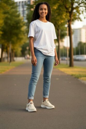 Fitbas 440251 319 Kadın Bej Büyük Numara Spor ayakkabı - Fitbas