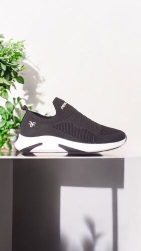 Fitbas 440581 013 Kadın Siyah Büyük Numara Spor ayakkabı - Fitbas