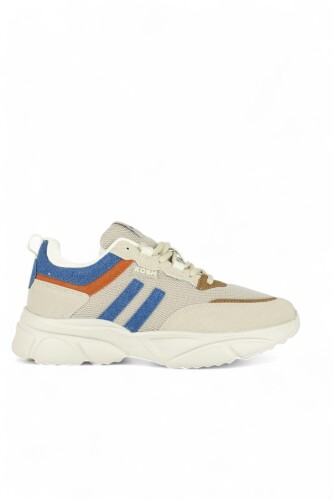 Fitbas 440594 319 Kadın Bej Büyük Numara Kadın Spor Ayakkabı - Fitbas