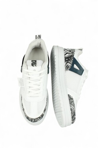 Fitbas 440595 468 Kadın Beyaz Büyük Numara Spor Ayakkabı - Fitbas (1)