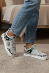 Fitbas 440595 515 Kadın Gri Büyük Numara Spor ayakkabı - 4