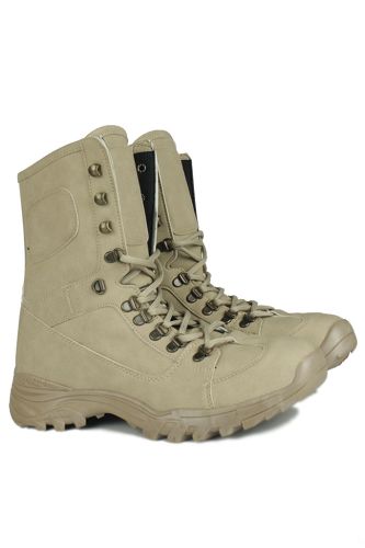 Fitbas - Fitbas 440992 319 Kadın Bej Büyük Numara Bot (1)
