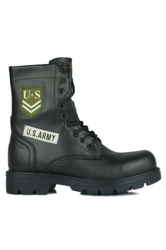 Fitbas 440994 014 Kadın Siyah Büyük Numara Bot