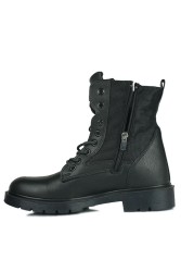 Fitbas 440995 014 Kadın Siyah Büyük Numara Bot - Thumbnail