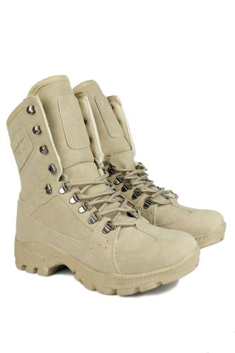 Fitbas - Fitbas 440999 319 Kadın Bej Büyük Numara Bot (1)