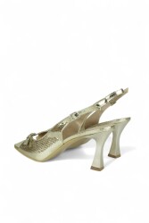 Fitbas 520034 721 Kadın Gold Büyük & Küçük Numara Sandalet - 3