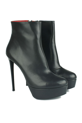 Fitbas 520039 014 Kadın Siyah Topuklu Büyük & Küçük Numara Platform Ayakkabı - Fitbas (1)