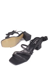 Fitbas 520056 014 Kadın Siyah Büyük & Küçük Numara Sandalet - 3