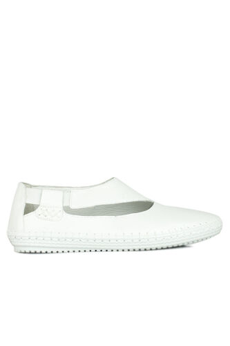 Fitbas 625044 468 Kadın Beyaz Deri Günlük Büyük Numara Ayakkabı - Fitbas (1)