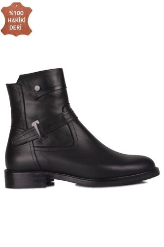 Fitbas 6802 014 Kadın Siyah Büyük & Küçük Numara Bot - Fitbas