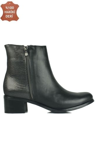 Fitbas 6880 014 Kadın Siyah Büyük & Küçük Numara Bot - Fitbas