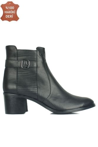 Fitbas 6913 014 Kadın Siyah Büyük & Küçük Numara Bot - Fitbas