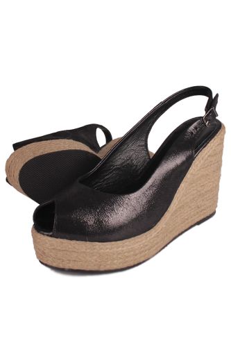 Fitbas - Fitbas 6978 021 Kadın Siyah Terlik Büyük & Küçük Numara Sandalet (1)
