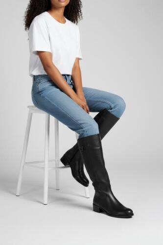 Fitbas 7120 014 Kadın Siyah Büyük & Küçük Numara Çizme - Fitbas