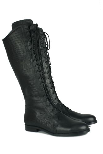 Fitbas 7142 027 Kadın Siyah Büyük & Küçük Numara Çizme - Fitbas (1)