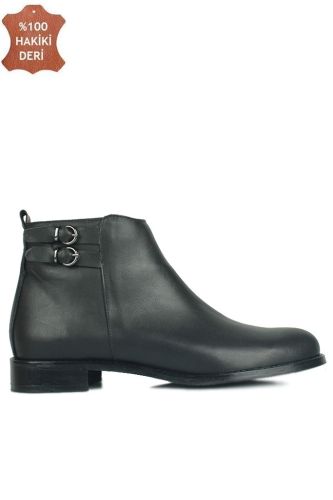 Fitbas 7166 014 Kadın Siyah Büyük & Küçük Numara Bot - Fitbas