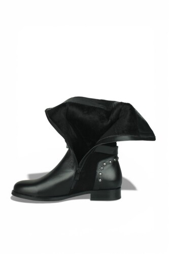 Fitbas 7346 014 Kadın Siyah Büyük & Küçük Numara Çizme - Fitbas (1)