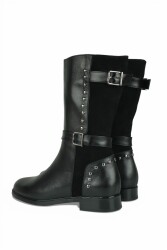 Fitbas 7346 014 Kadın Siyah Büyük & Küçük Numara Çizme - 4