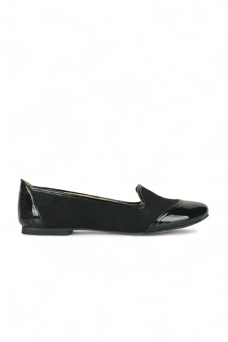 Fitbas 782201 085 Kadın Siyah Büyük & Küçük Numara Babet - Fitbas