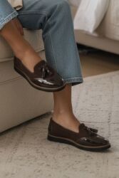 Fitbas 785305 227 Kadın Kahve Büyük & Küçük Numara Babet 