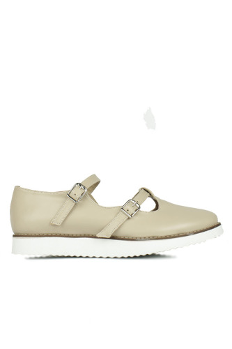 Fitbas 785306 315 Kadın Ten Büyük & Küçük Numara Babet - Fitbas