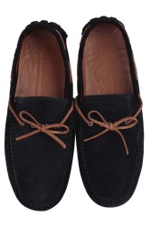 Fitbas 852223 429 Erkek Lacivert Süet Büyük Numara Loafer - Thumbnail