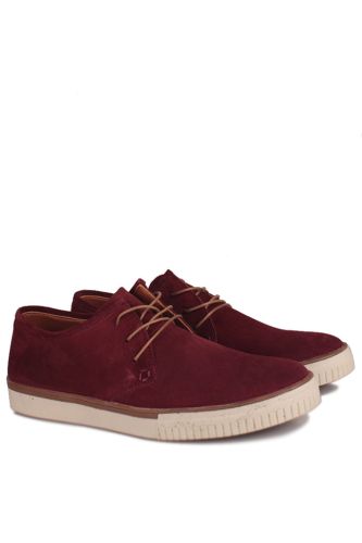 Fitbas - Fitbas 852702 559 Erkek Bordo Süet Büyük Numara Ayakkabı (1)