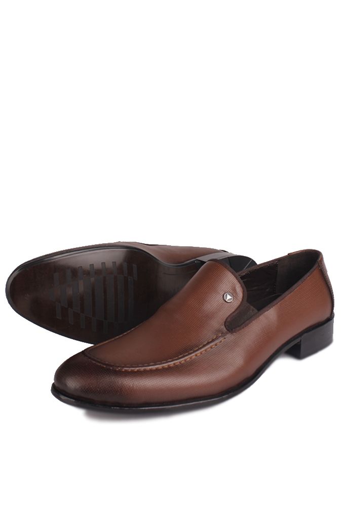 Fitbas 860013 167 Erkek Taba Deri Klasik Ayakkabı