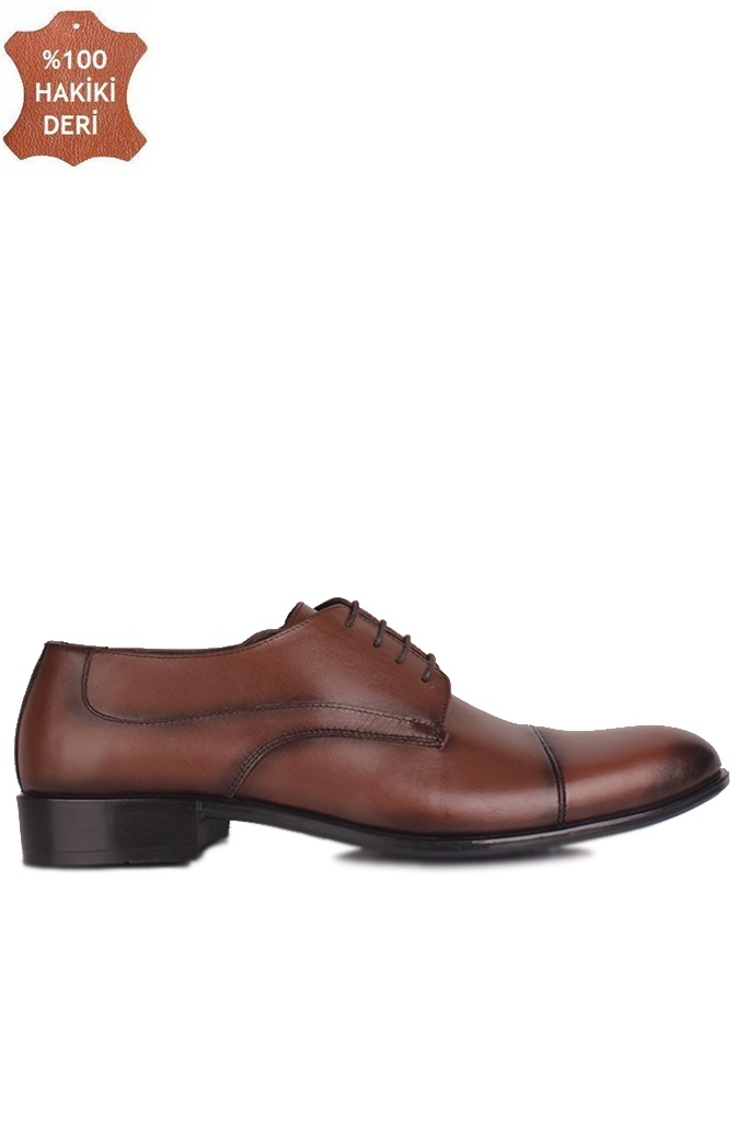 Fitbas 860015 167 Erkek Taba Deri Klasik Ayakkabı