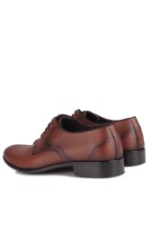 Fitbas 860016 167 Erkek Taba Deri Klasik Ayakkabı - Thumbnail