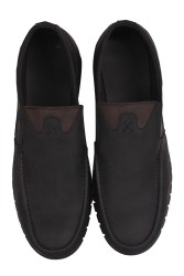 Fitbas 880450 012 Erkek Siyah kahve Büyük Numara Ayakkabı - 5