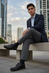 Fitbas 880453 014 Erkek Siyah Büyük Numara Ayakkabı - 2