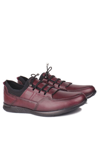 Fitbas - Fitbas 914101 624 Erkek Bordo Deri Büyük Numara Ayakkabı (1)