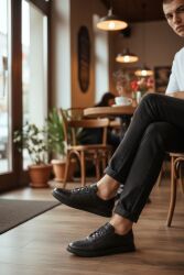 Fitbas 914111 014 Erkek Siyah Büyük Numara Ayakkabı - 2