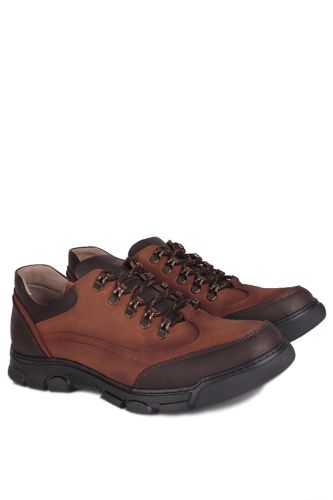 Fitbas - Fitbas 914311 242 Erkek Kahve Deri Büyük Numara Ayakkabı (1)