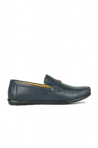 Fitbas 914374 418 Erkek Lacivert Deri Büyük Numara Ayakkabı - Fitbas