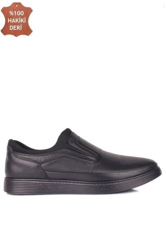 Fitbas 914508 014 Erkek Siyah Deri Büyük Numara Ayakkabı - Fitbas