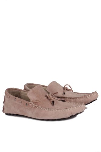 Kalahari - Kalahari 352921 727 Erkek Pudra Süet Büyük Numara Loafer (1)