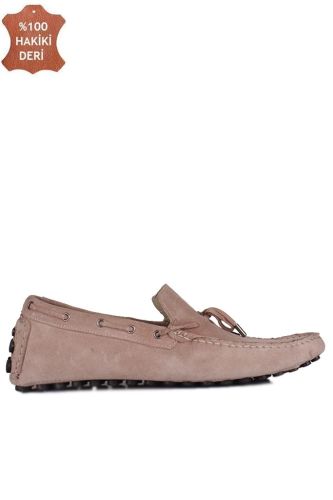 Kalahari 352921 727 Erkek Pudra Süet Büyük Numara Loafer