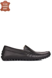 Kalahari 352922 014 Erkek Siyah Büyük Numara Loafer - 1